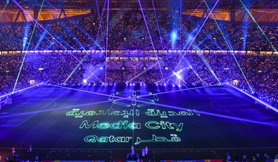 Media City Qatar Dazzles Packed Stadium with ‘Qatar SoundBeat’ at the FIFA  Arab Cup Qatar 2025™ Final on Qatar National Day